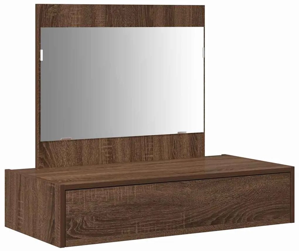 vidaXL Τραπέζι περιποίησης Καφέ 83 x 40 x 70 εκ Επεξεργασμένο ξύλο