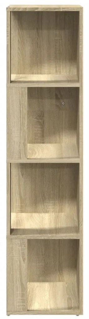 vidaXL Ντουλάπι Γωνία Sonoma Oak 33 x 33 x 132 εκ. από Μοριοσανίδα