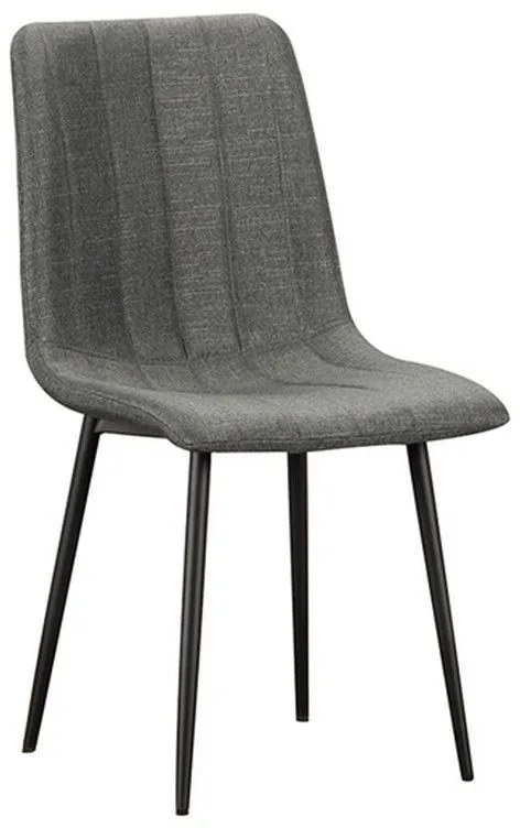 Καρέκλα Dora 11.1580 43Χ50Χ85 Grey Metal, Fabric