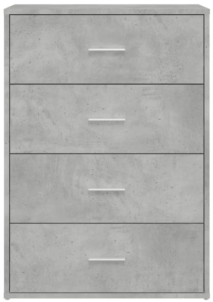 vidaXL Βοηθητικά Ντουλάπια 2 τεμ. Γκρι Σκυρ. 60x31x84 εκ. Επεξ. Ξύλο