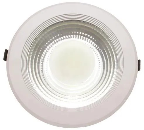 ΦΩΤΙΣΤΙΚΟ ΧΩΝΕΥΤΟ LED COB  Φ220 30W 6500K ΛΕΥΚΟ PLUS 145-68201