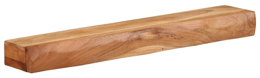 vidaXL Ράφια Τοίχου 2 τεμ. 80x17x8 εκ. από Μασίφ Ξύλο Ακακίας