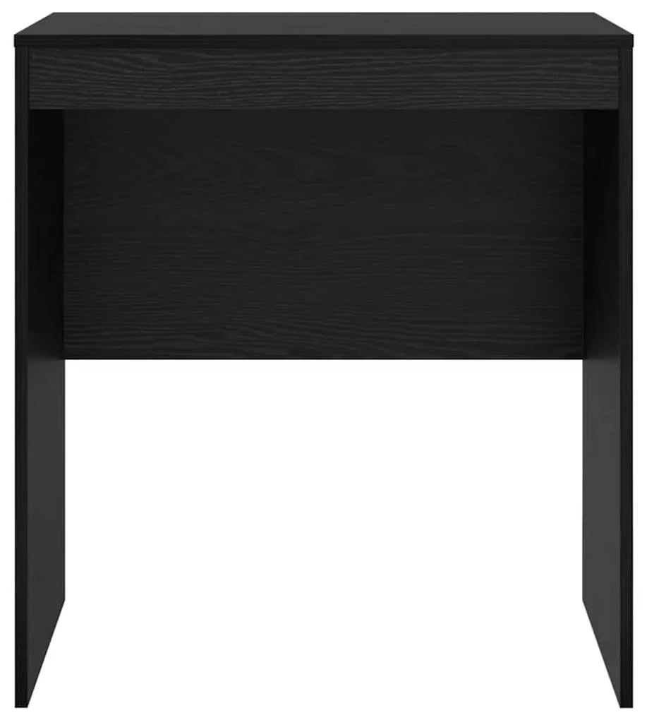 vidaXL Γραφείο Μαύρη δρυς 70 x 50 x 76 εκ. Επεξεργασμένο ξύλο
