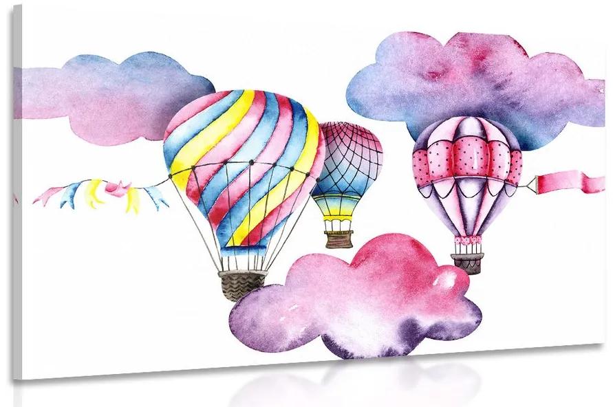 Εικόνα μπαλόνια στον άνεμο - 60x40