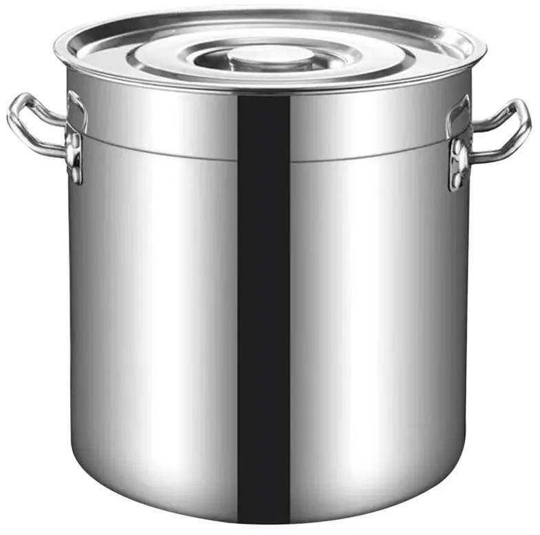 Καζάνι με καπάκι Rosberg R51211C60, 169,5 l, 60x60 cm, Inox