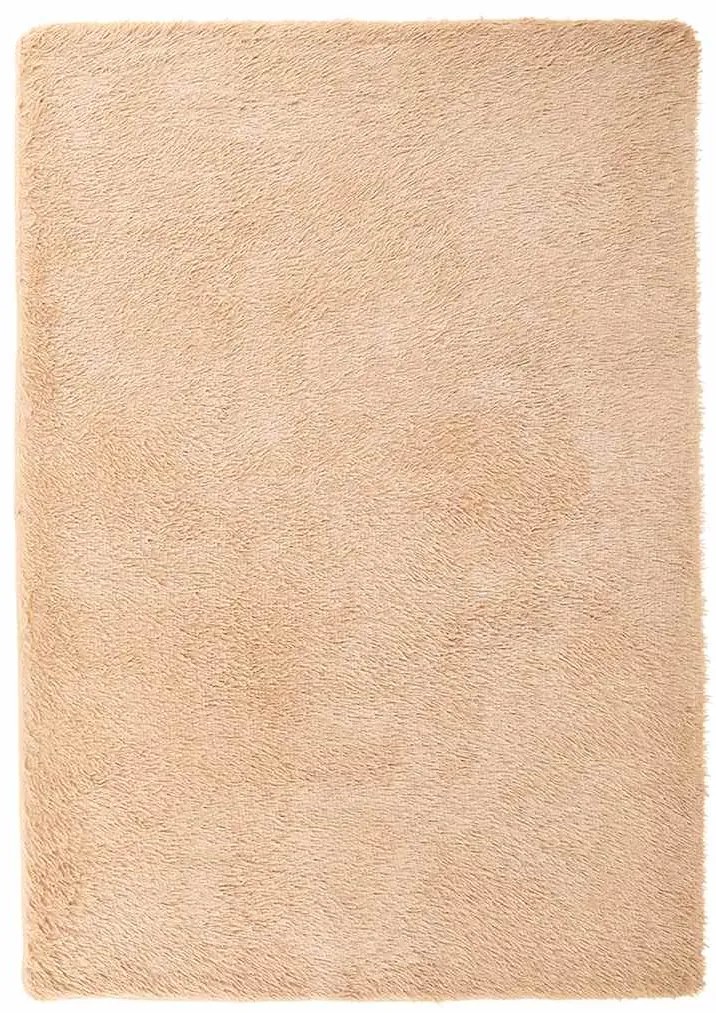 Χαλί Shaggy με Ψηλό Πέλος NAVARRA Μπεζ 160x230 εκ. πολυεστέρας - Μπεζ