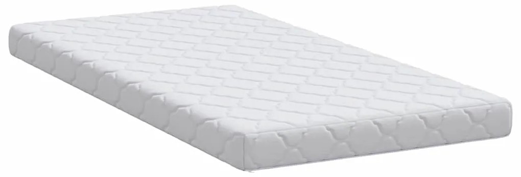 vidaXL Στρώμα Λευκό 80 x 160 cm PU Αφρός