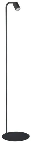 Επιδαπέδιο Φωτιστικό GU10 10W IP20 Logan TK Lighting-5489-Μαύρο 5489