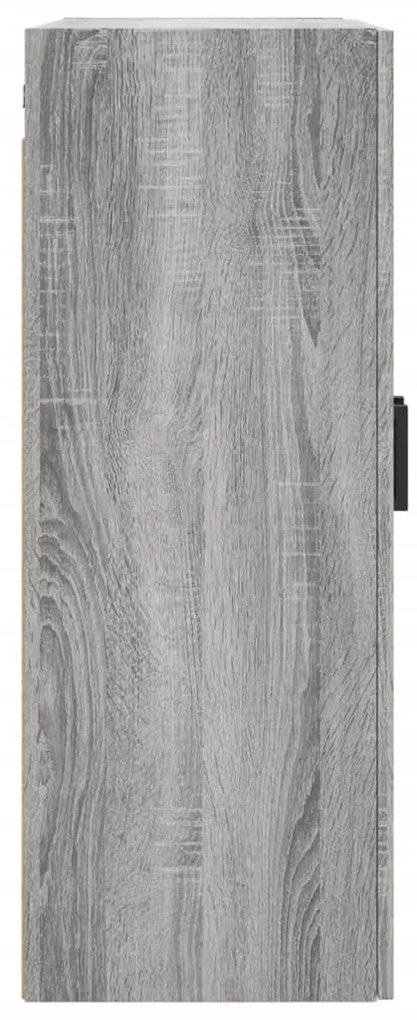 vidaXL Ντουλάπια Τοίχου 2 τεμ. Γκρι Sonoma 69,5 x 34 x 90 εκ.