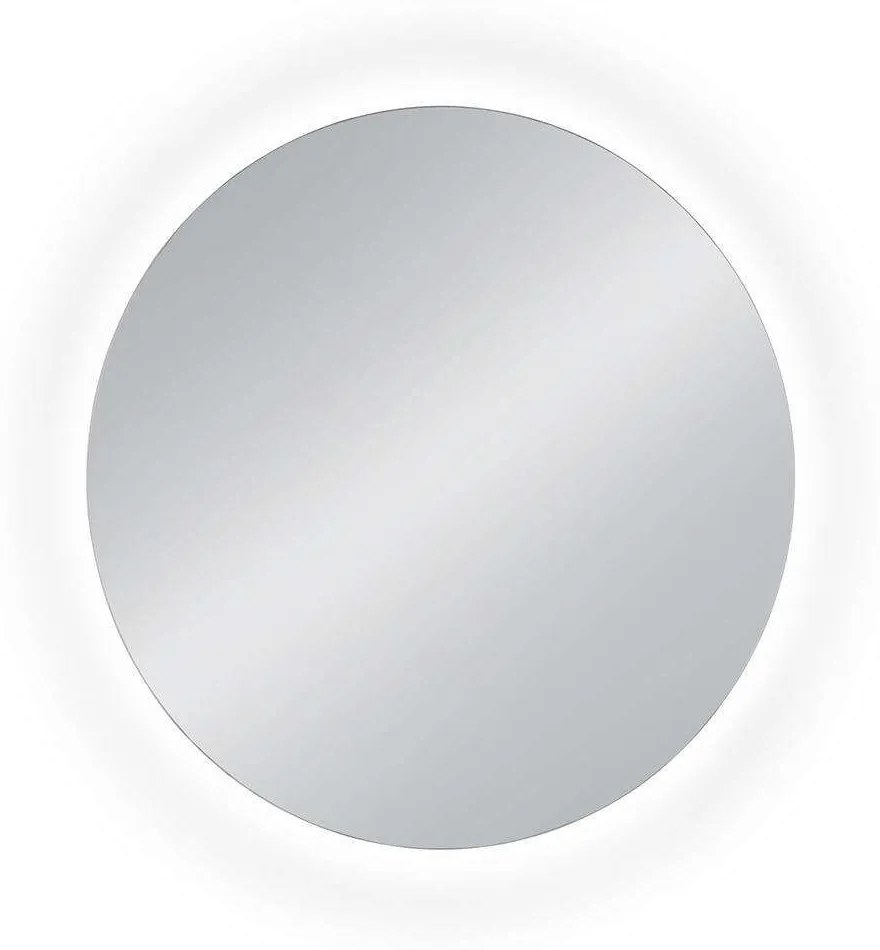 Καθρέπτης Τοίχου Στρογγυλός Luna 1640100 Φ60cm Clear Mirrors &amp; More Glass