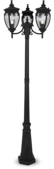 Φωτιστικό Φανάρι Δαπέδου IP44 Fleur O414FL-03 Maytoni-O414FL-03BZ-Μπρονζέ O414FL-03BZ