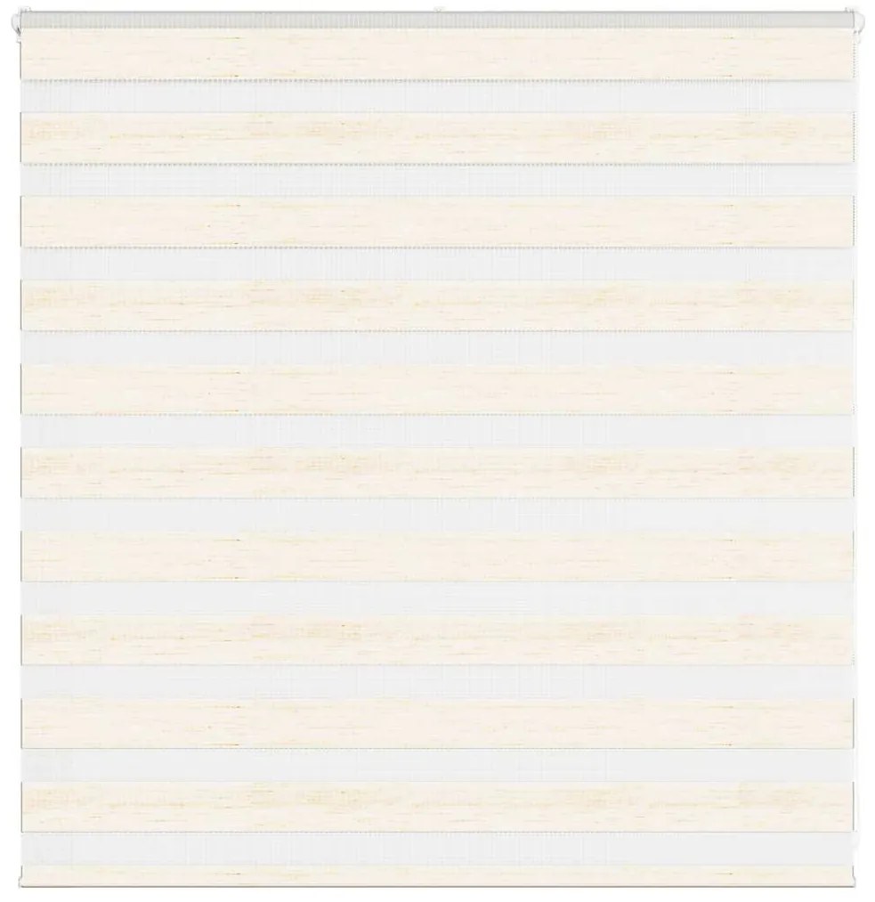 vidaXL Ζέβρα τυφλή μπεζ μάρμαρο Πλάτος υφάσματος 135,9 εκ. Πολυεστέρας