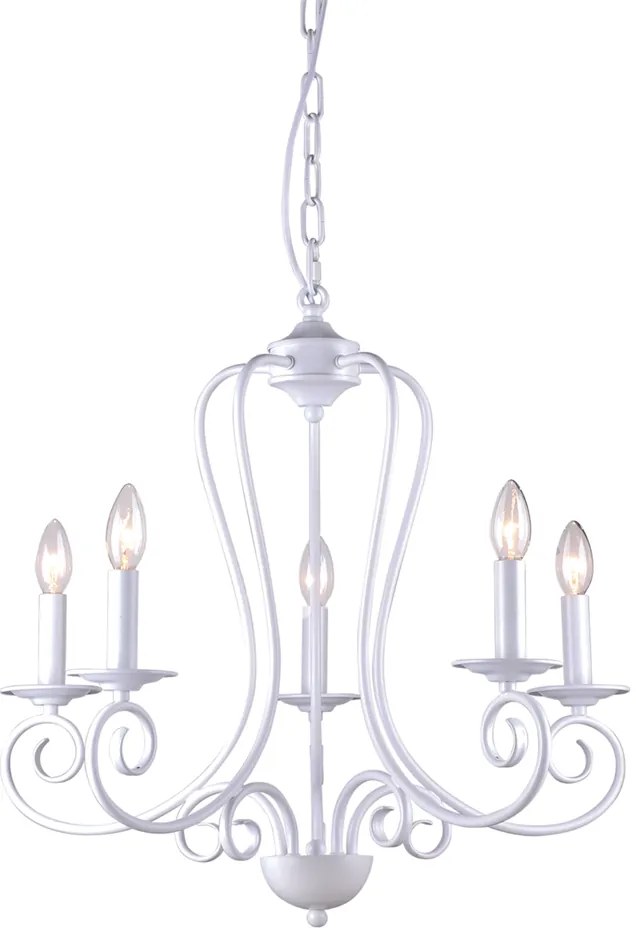 Πολυέλαιος Οροφής Homelighting Laro 77-3658 White