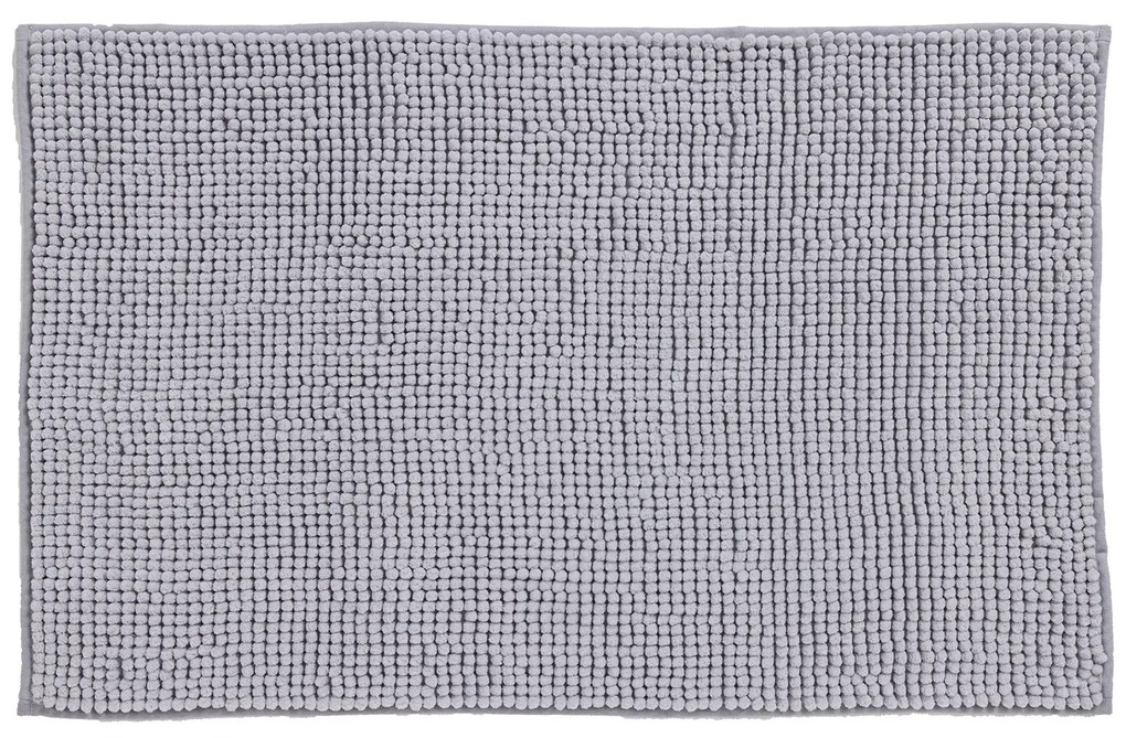 Ταπέτο Μπάνιου Αντιολισθητικό Chenille 60x90εκ. Bathmats 0774 Γκρι Das Home