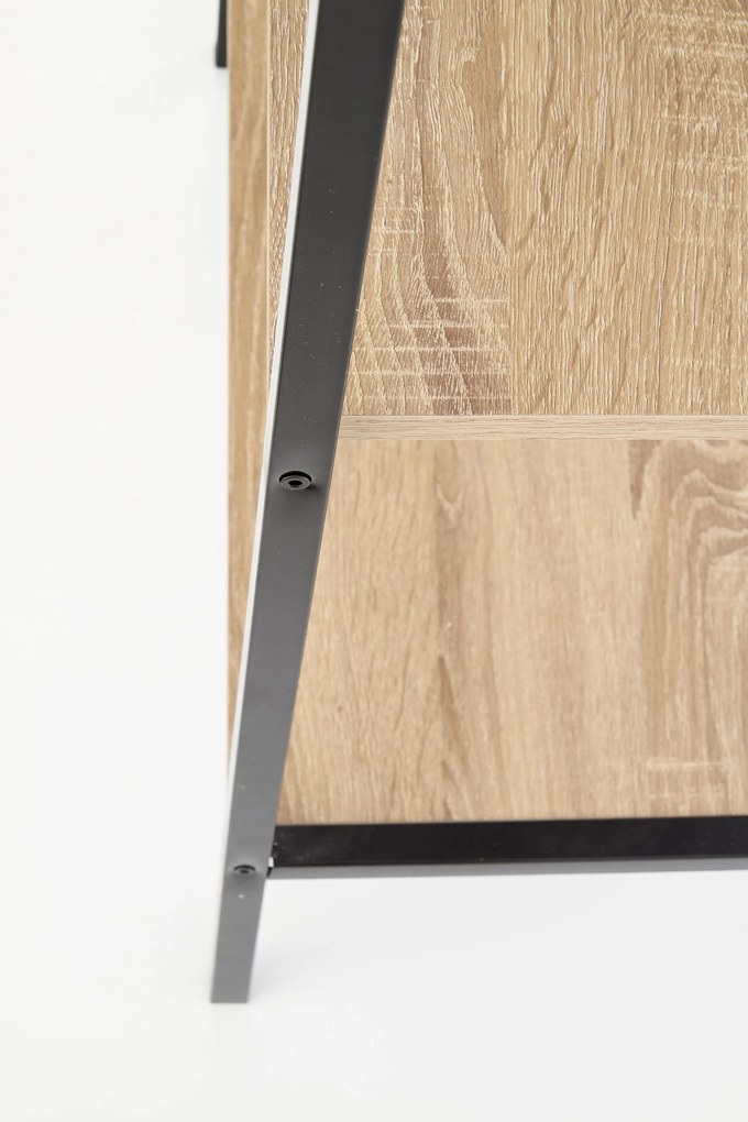 NARVIK REG2 shelving DIOMMI V-CH-NARVIK-REG2-CZARNY/SONOMA