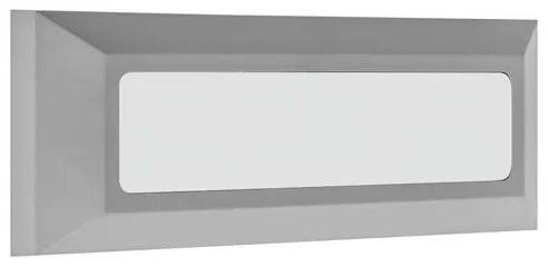 ΦΩΤΙΣΤΙΚΟ ΤΟΙΧΟΥ SLIM LED 4W IP65 230V 3CCT 230X80mm ΓΚΡΙ PRO ARTE ILLUMINA Eurolamp 145-52072