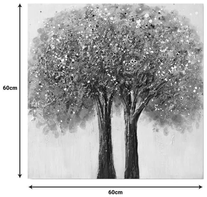 Πίνακας σε καμβά Chupa Inart 60x3x60εκ