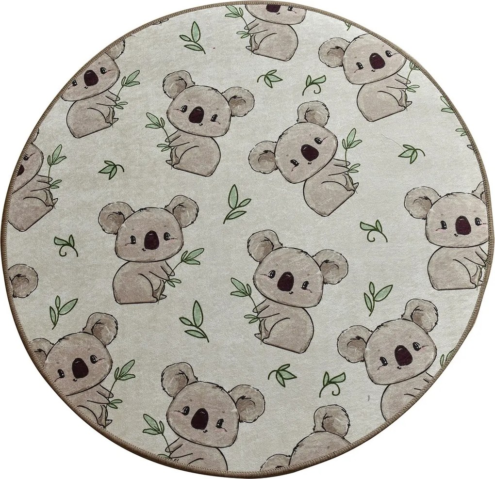 Carpet (100 cm) Koala - Ecru Multicolor