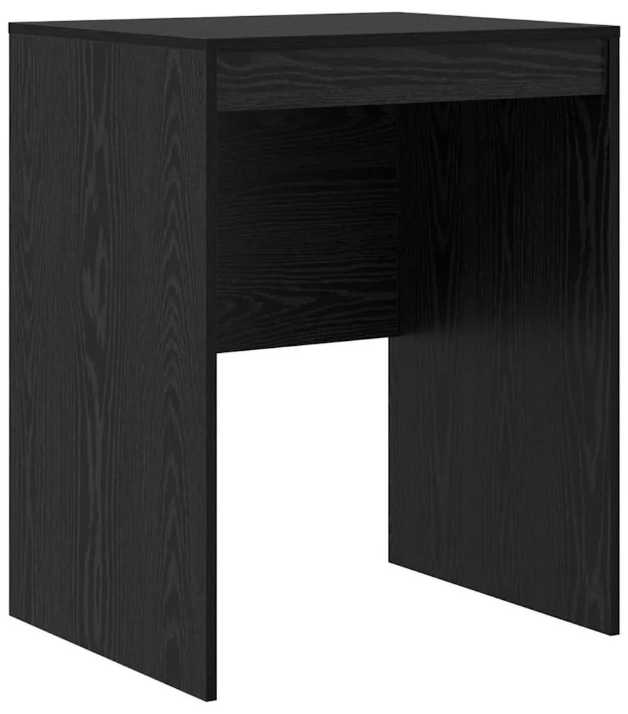 vidaXL Γραφείο με αποθηκευτικό χώρο 2 pcs Μαύρη δρυς 60 x 50 x 76 εκ.