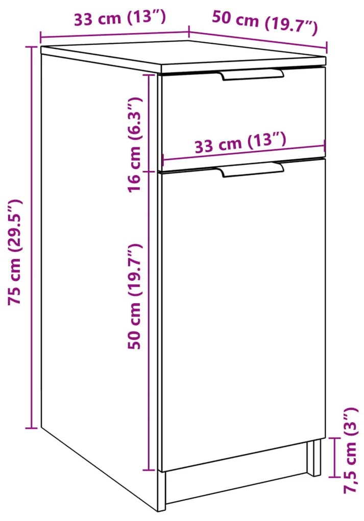 ΝΤΟΥΛΑΠΙ ΓΡΑΦΕΙΟΥ ΌΨΗ ΠΑΛΑΙΟΥ ΞΥΛΟΥ 33X50X75 ΕΚ. ΕΠΕΞ. ΞΥΛΟ 856997