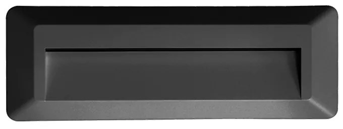 Απλίκα LED Εξωτερικού Χώρου Aca SLIM32NDG D.Grey