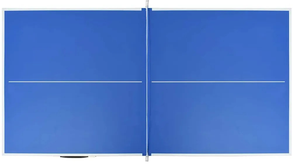 vidaXL Τραπέζι Ping Pong με Φιλέ Μπλε 152 x 76 x 66 εκ.