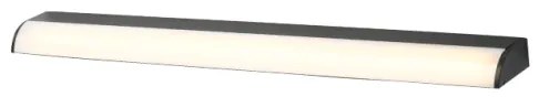 Απλίκα Φωτιστικό Μπάνιου LED 12W 3000K 780LM 57X7X4CM KLARA Aca-PN29LEDW57BK-Μαύρο-Λευκό PN29LEDW57BK