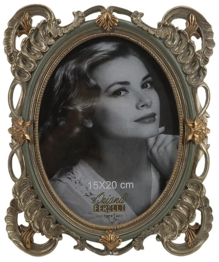 Κορνίζα XL24010168 15x20cm Gold Oriana Ferelli Πολυρεσίνη