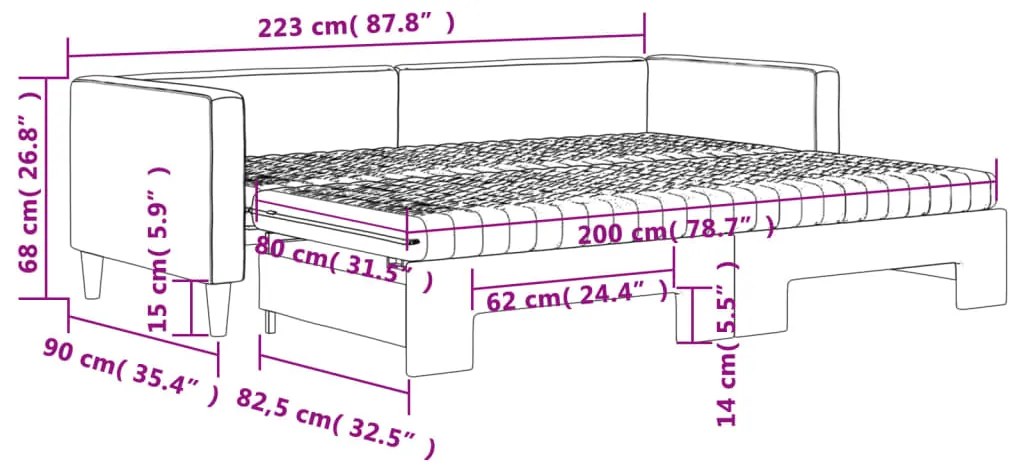 ΚΑΝΑΠΕΣ ΚΡΕΒΑΤΙ ΣΥΡΟΜΕΝΟΣ ΚΡΕΜ 80X200 ΕΚ. ΥΦΑΣΜΑΤΙΝΟΣ ΣΤΡΩΜΑΤΑ 3196595