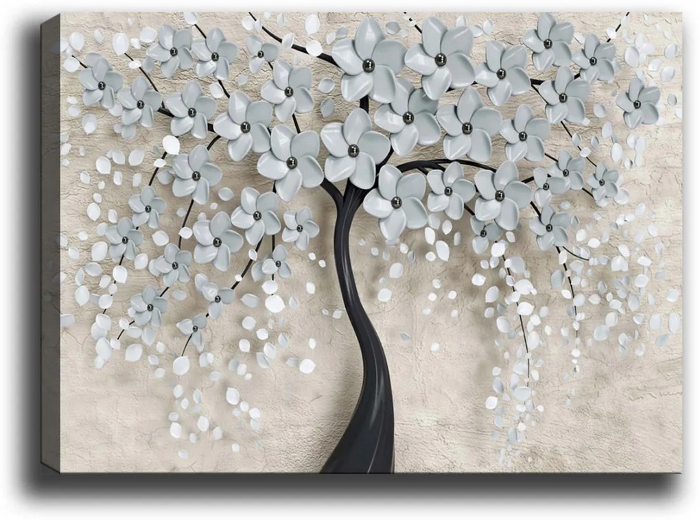 ΠΙΝΑΚΑΣ ΚΑΜΒΑΣ BLOSSOM TREE HM7197.04 100X3X70 εκ.