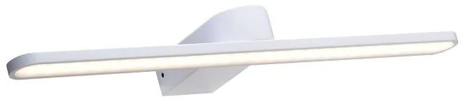 Φωτιστικό Τοίχου - Απλίκα Led PN11LEDW50WH 16W 3000K 1040lm IP44 50Χ12Χ4 White Aca Decor Metal
