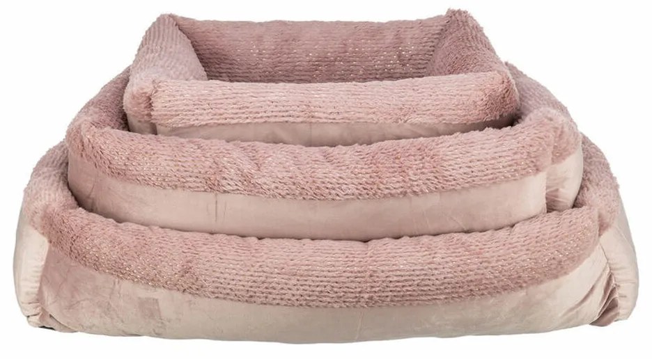 Κρεβάτιγια Σκύλους Trixie Livia Soft Ροζ 100 x 70 cm