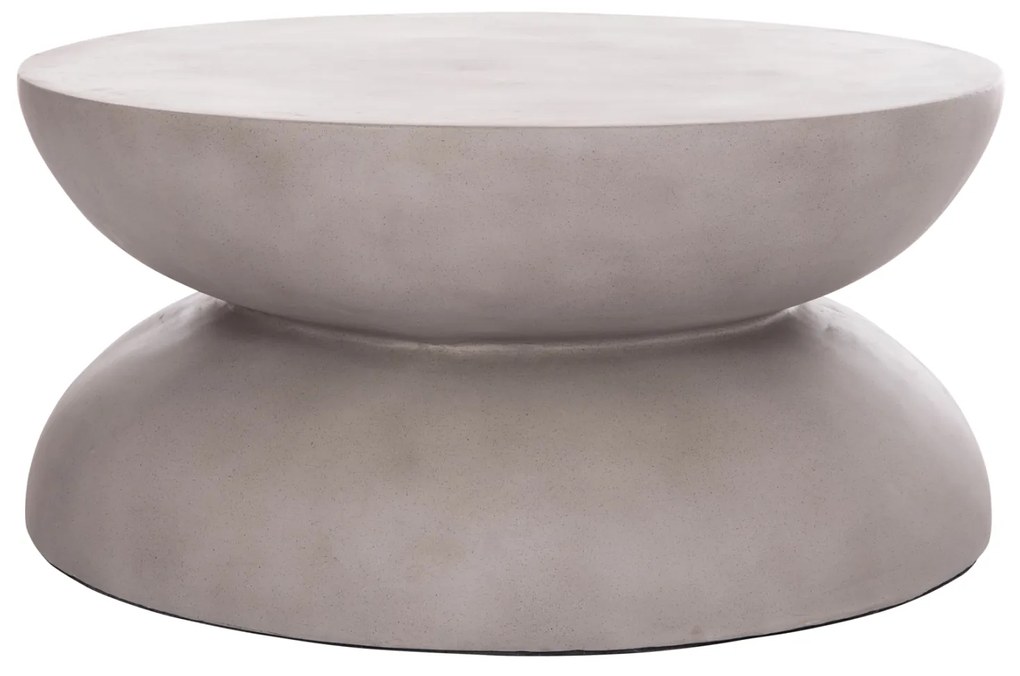 ΤΡΑΠΕΖΙ ΣΑΛΟΝΙΟΥ ANNA HM18158.03 FIBER CEMENT ΣΕ ΓΚΡΙ--Φ92x44.5Υεκ