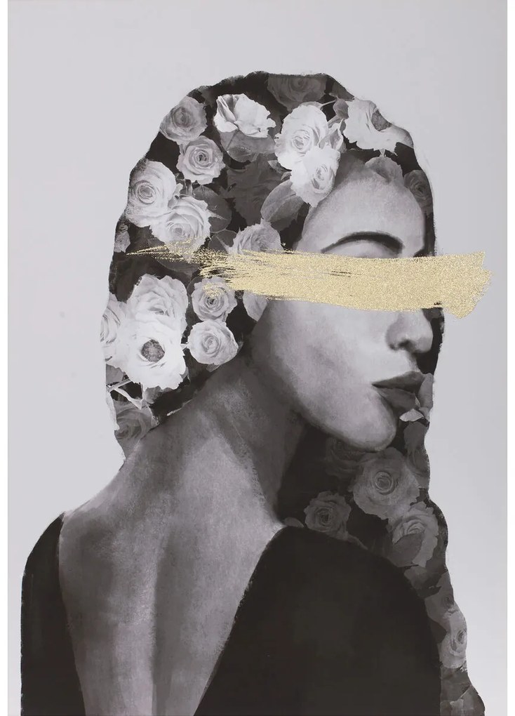 Καμβάς Home ESPRIT Τζίντζερ Καμβάς 70 x 3,7 x 100 cm