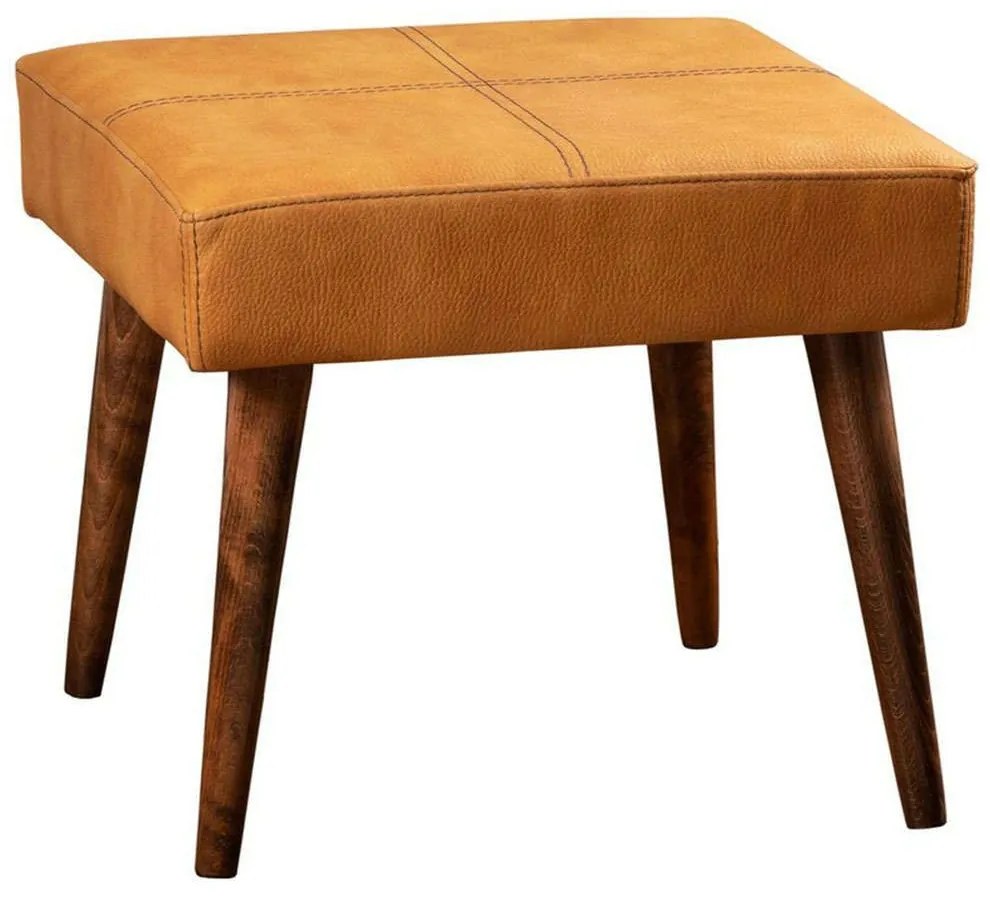 Σκαμπό Urga 591GRC1116 46x46x44cm Mustard