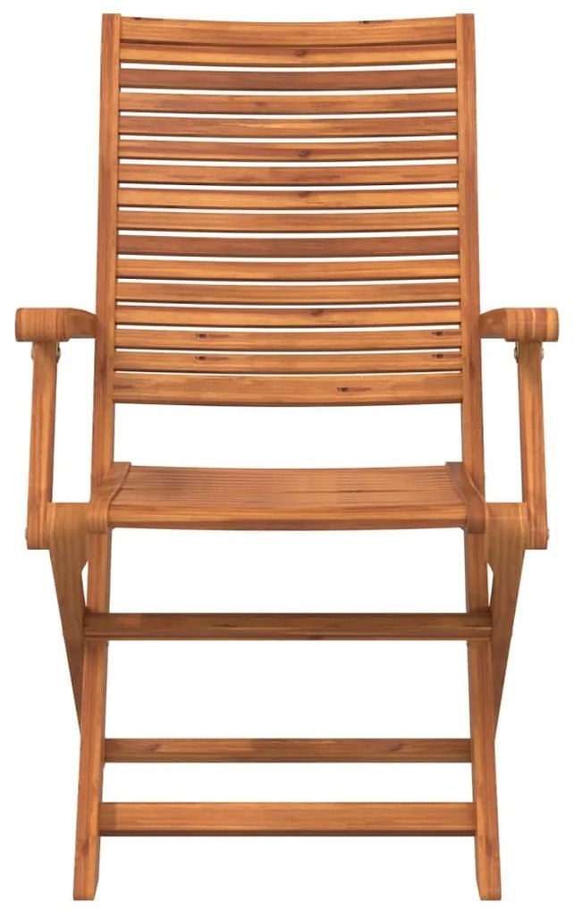 vidaXL Καρέκλες Κήπου Πτυσσόμενες 6 τεμ. 57x66x95 εκ. Μασίφ Ακακία