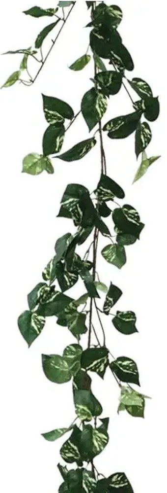 Τεχνητή Γιρλάντα Πόθος Δίχρωμος 00-19307-3 170cm Green Marhome Συνθετικό Υλικό