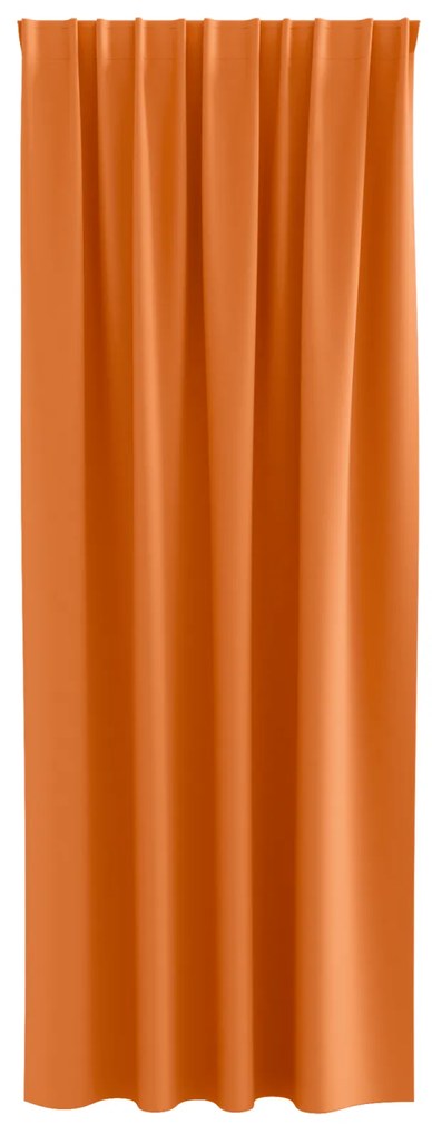 vidaXL Κουρτίνες 2 pcs Φωτεινό Πορτοκάλι 225 x 140 εκ. Πολυεστέρας