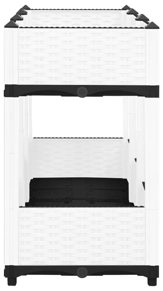 vidaXL Ζαρντινιέρα 120 x 40 x 71 εκ. από Πολυπροπυλένιο