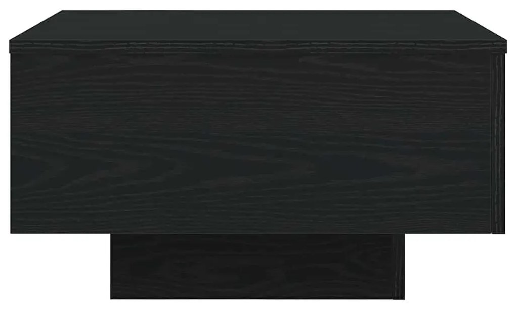 vidaXL Τραπεζάκι Σαλονιού Μαύρη δρυς 55 x 55 x 31 cm