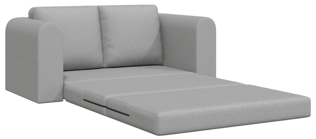 vidaXL Καναπές Κρεβάτι 2 σε 1 Cloud Grey 148x71x83 cm Ύφασμα