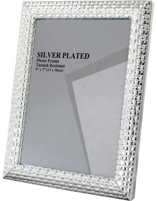 Κορνίζα Επάργυρη 136S14-4 10x15cm Silver Ankor Μέταλλο