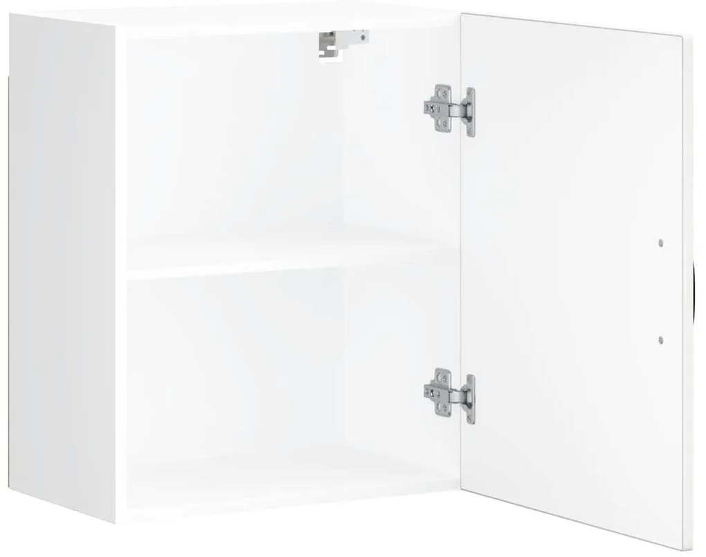 vidaXL ντουλάπι τοίχου κουζίνας "Lucca" Λευκό κατασκευασμένο ξύλο