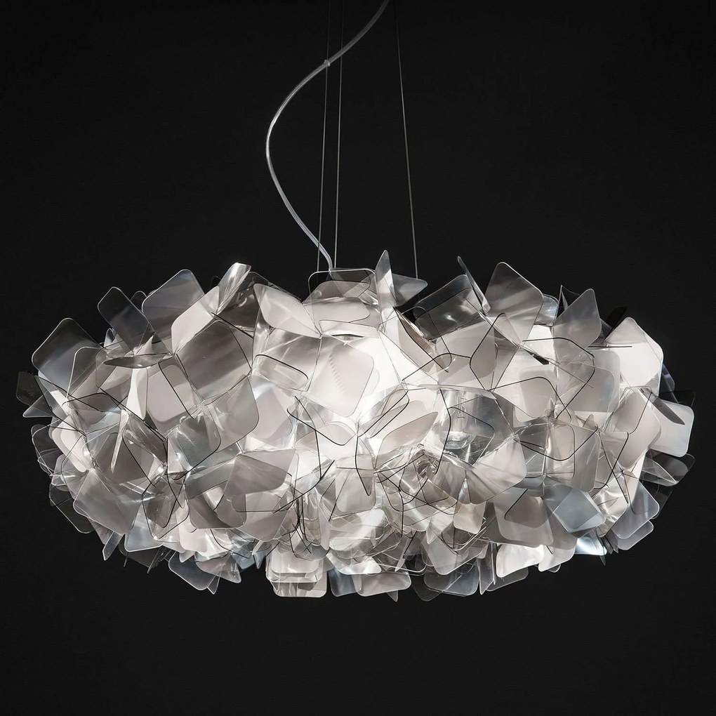 Φωτιστικό Οροφής Clizia Large Fume Slamp Aluminium, Polypropylene