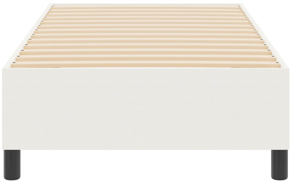 vidaXL Κρεβάτι Box Spring Κρέμ Μονό Κορντούρα