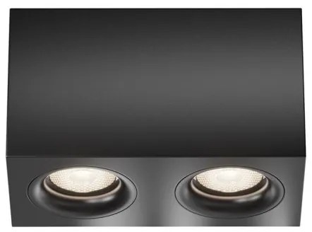 Σποτ Φωτιστικό Οροφής-Τοίχου Slim GU10 IP20 MAYTONI-C013CL-02B-Μαύρο C013CL-02B
