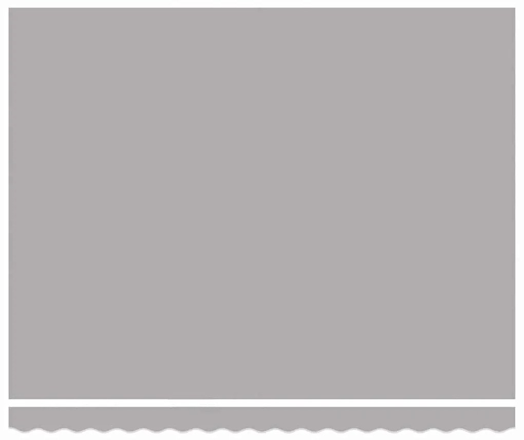 vidaXL Σκηνίτσα Αναδιπλούμενη Ανοιχτό γκρι 400 x 300 εκ