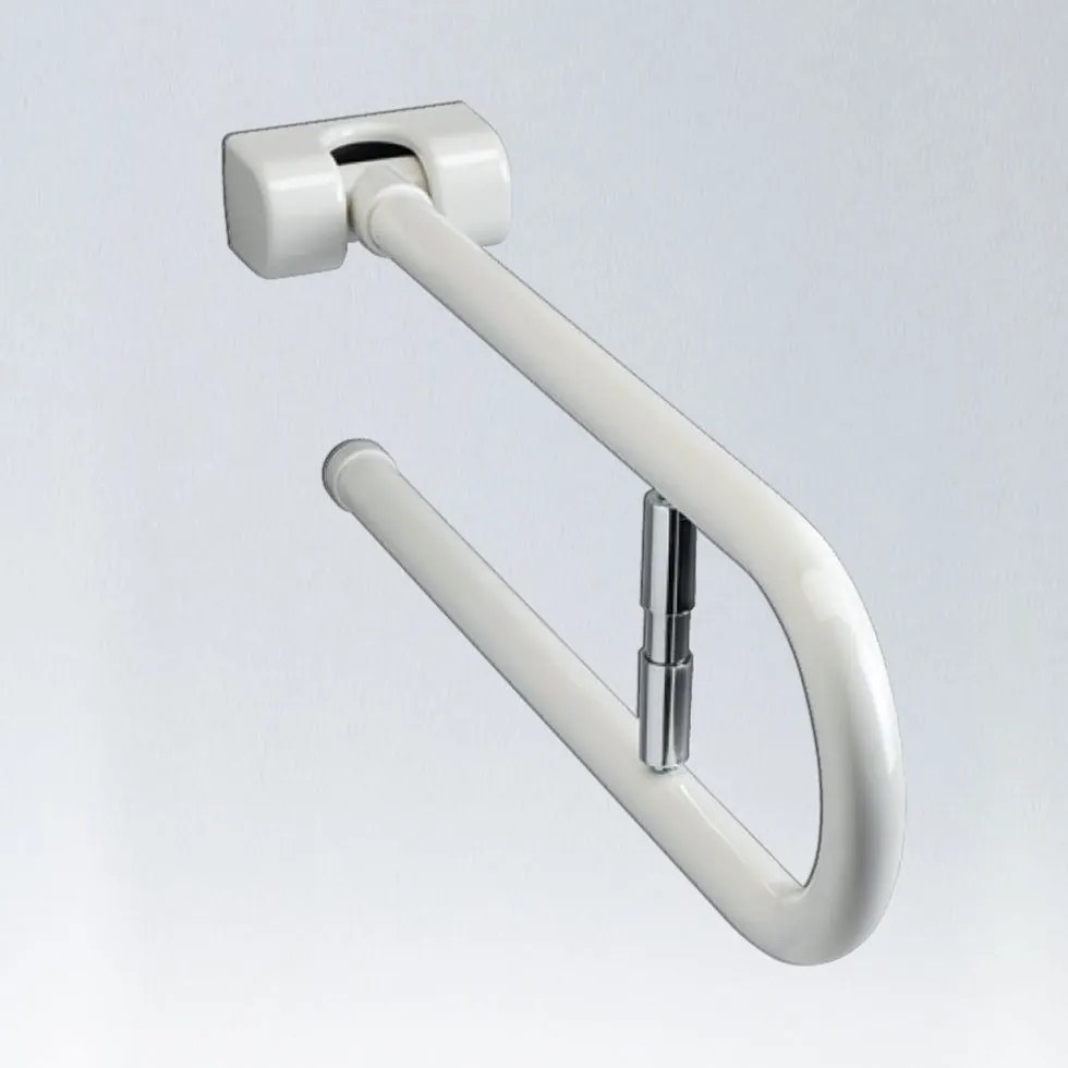 Ponte Giulio Paint 4BA-JCS-02 Μπάρα τοίχου ανακλινόμενη 80cm με ενσωματωμένη χαρτοθήκη  για Α.Μ.Ε.Α.