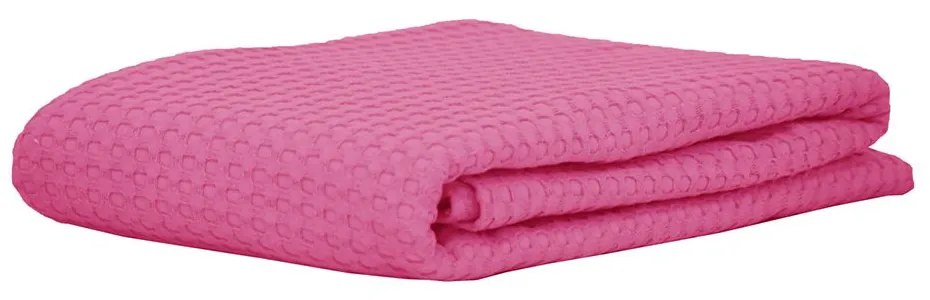 Κουβέρτα Πικέ Michelle 9 Fucshia Anna Riska Ημίδιπλο 160x240cm 100% Βαμβάκι