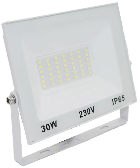 Adeleq Προβολέας LED-SMD 30W 230V 6200K IP65 Λευκός 3-38300